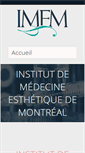 Mobile Screenshot of botoxtrainingmontreal.com
